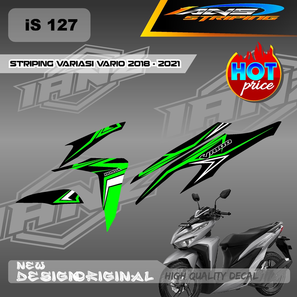 DECAL STIKER - DECAL STIKER BODY HONDA VARIO 125 / 150 BAHAN HOLOGRAM / NON HOLOGRAM IS127