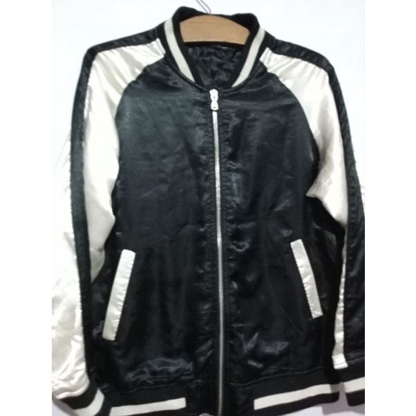 Bomber Satin Brand Private Pause