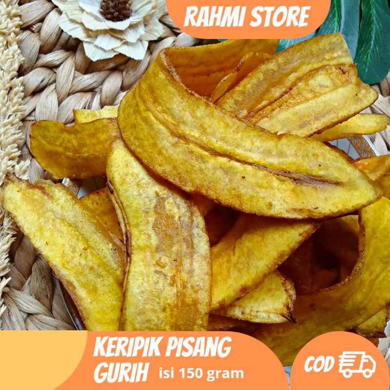 

(COD) KERIPIK PISANG | KERIPIK PISANG GURIH ORIGINAL | SNACK KERIPIK | KERIPIK ASIN | ACEH