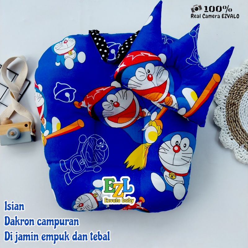 Sofa bayi newborn multifungsi set bantal mahkota