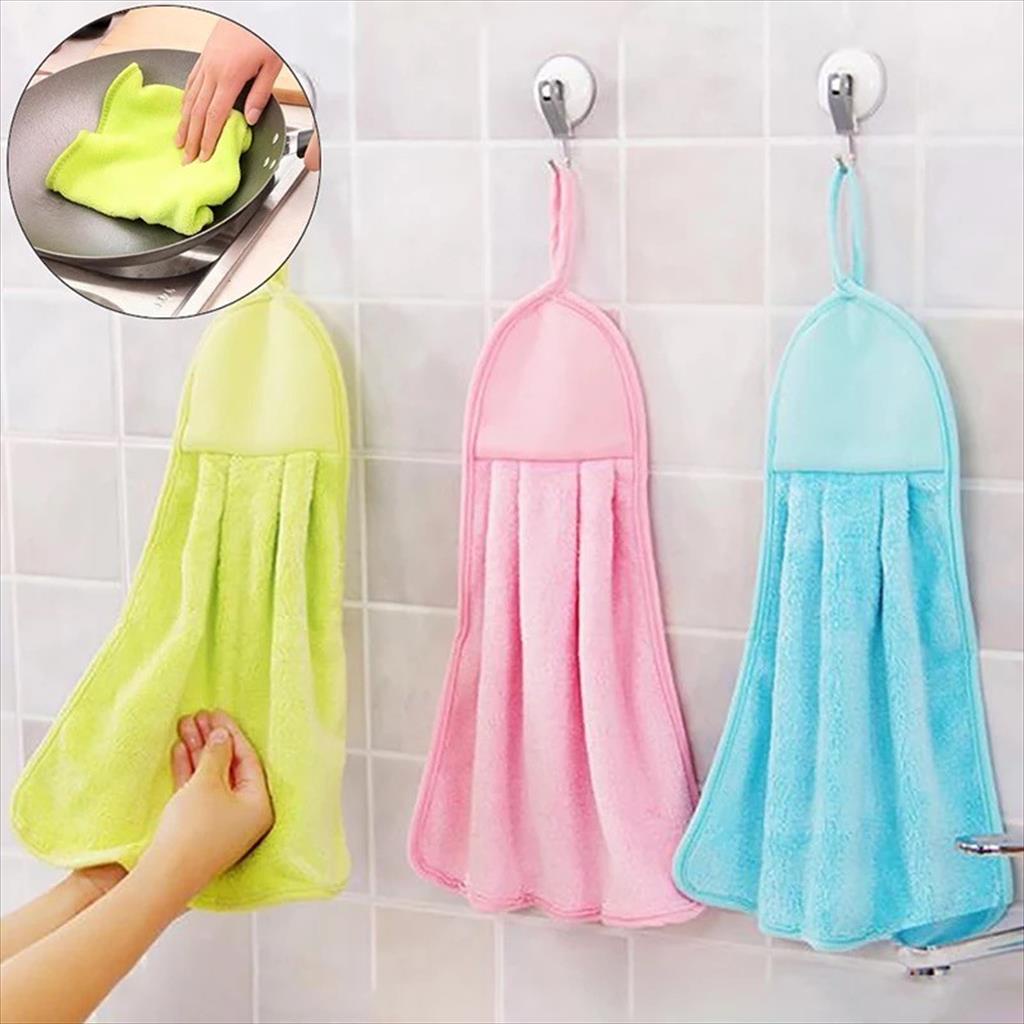 Kain Lap Tangan Polos Gantung - Hand Towel Polos Menyerap Air