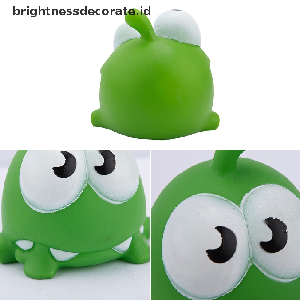 [Birth] Tali Kodok Vinyl Karet Games Boneka OM NOM Candy Gulping Monster Mainan Figure [ID]