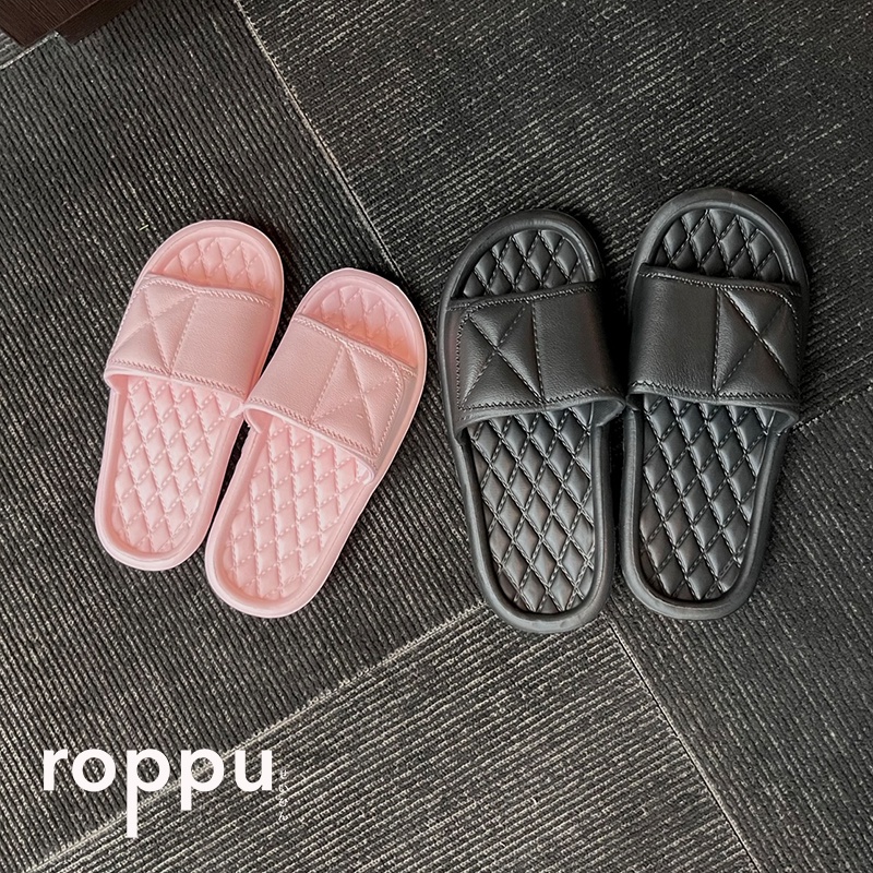 Roppu Sandal Rumah Slipper Wanita Anti Slip EVA Unisex