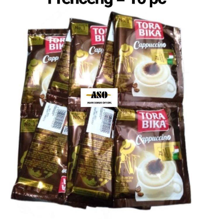 

TERBARU Kopi Torabika CAPPUCINO + granule 25gr RENCENG ( ISI 10)