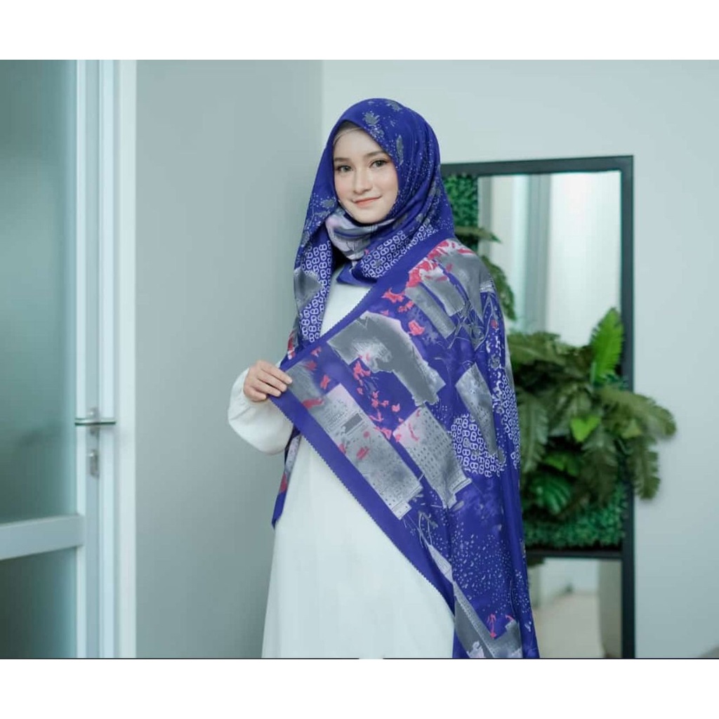 Kerudung denay motif terbaru/ Denay Ori Varisha terbaru
