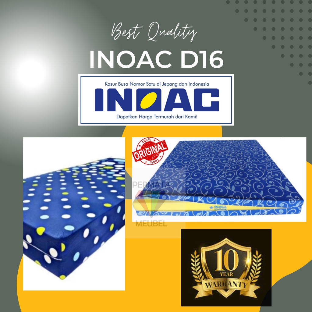 KASUR BUSA INOAC EON 16 TEBAL 20 CM GARANSI 10 TAHUN