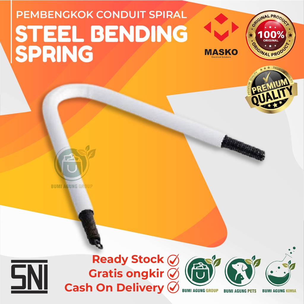 STEEL BENDING SPRING PIPA PENEKUK 20 / 16 MM PEMBENGKOK CONDUIT SPIRAL