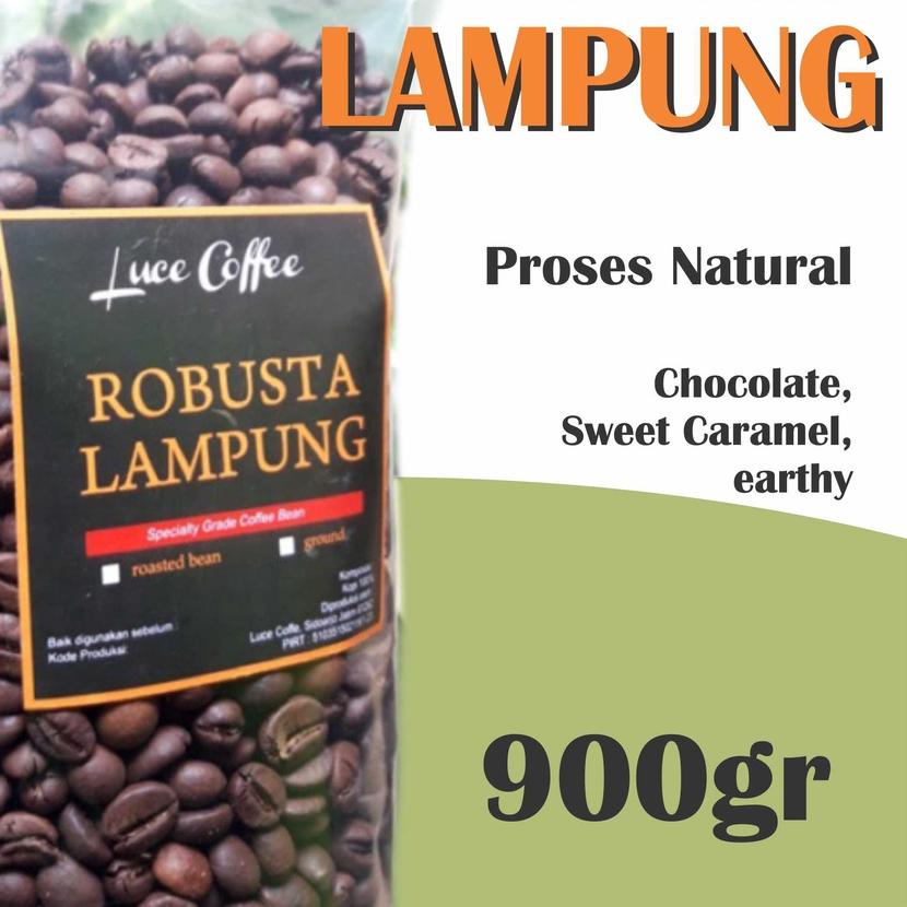 

Discount✅Luce Coffee, Kopi ROBUSTA Lampung 900gr - Biji atau Bubuk