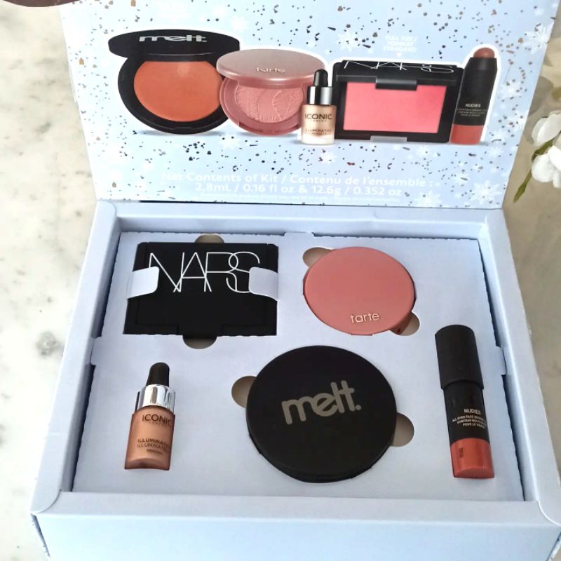 THEBLUERIBBON - SEPHORA FAVE BLUSH AND GLOW (NARS BLUSH , MELT COSMETICS BLUSH , TARTE BLUSH , NUDESTIX BRONZER , ICONIC LONDON)