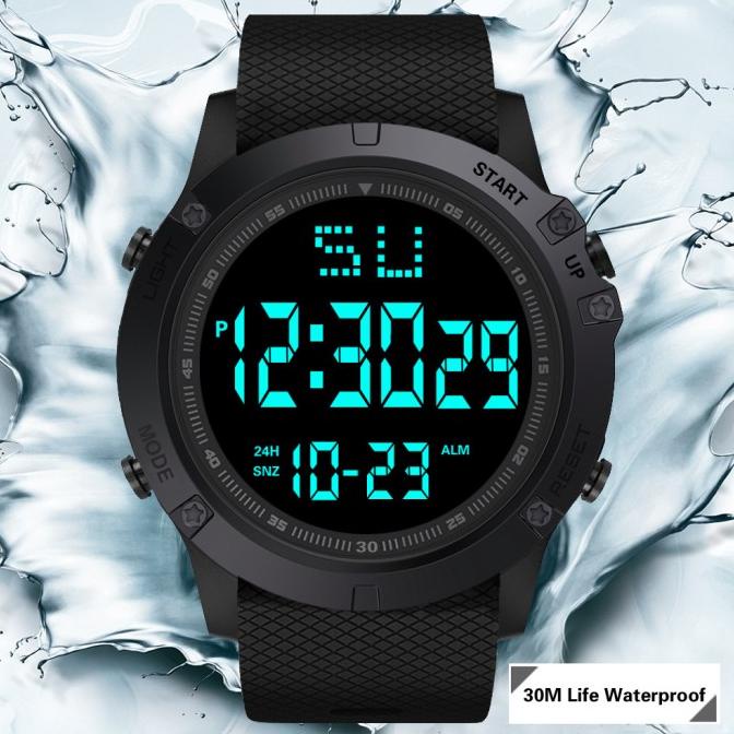 Jam Tangan Pria Digital Rubber 1426 honhx HRG DISKON