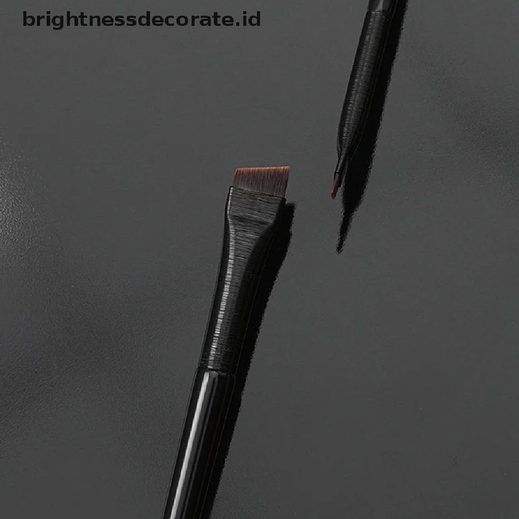 [Birth] Sikat Alis Super Tipis Eyeliner Brush Rambut Sintetis Siku Tajam Alat MakeUp [ID]