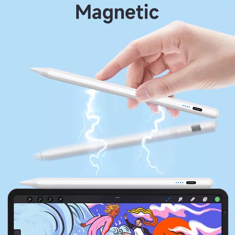 stylus pen capacitive universal android ios usb type c