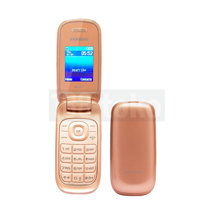 SAMSUNG CARAMEL E1272 TERMURAH  HP SAMSUNG  hp jadul samsung lipat