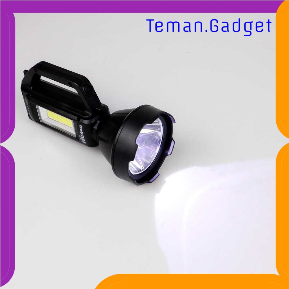 TG-SNT TaffLED Senter Portable Rechargeable LED+COB 1200mAh 300W - YD-899-7