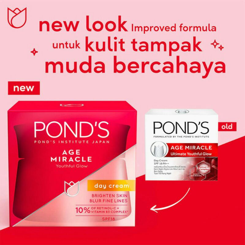 pons age miracle day cream/night cream