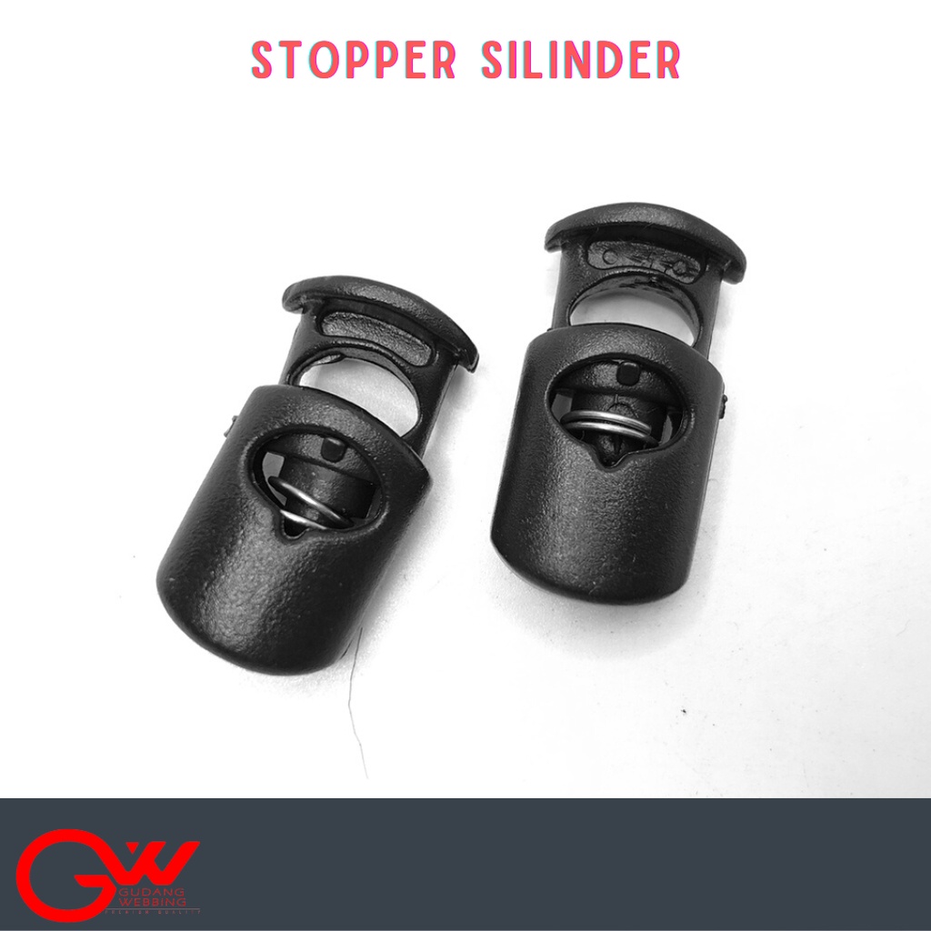 stopper tali 1 lubang / STOPPER SILINDER 1 LUBANG