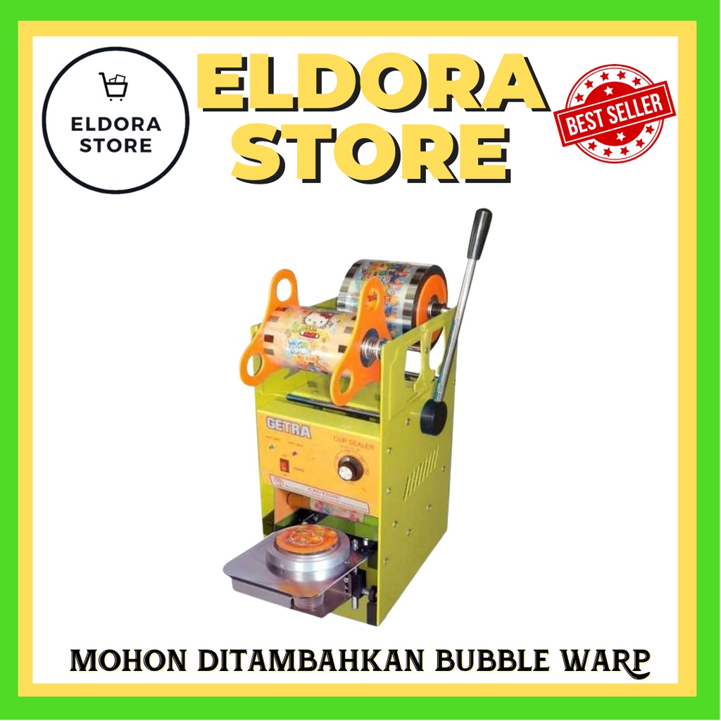 GETRA CUP SEALER GETRA SC-D8 | MESIN PENYEGEL GELAS PLASTIK | ALAT PEREKAT PLASTIK | CUP SEALER