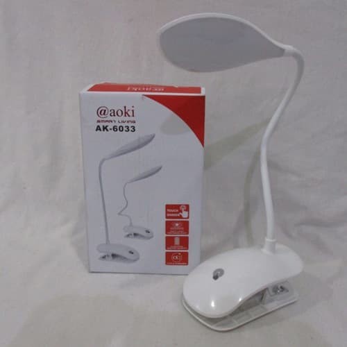 COD Lampu Belajar Touch Dimmer Smart AK-6033 AOKI/Desk Lamp Sentuh Pintar