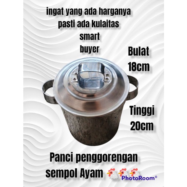 Panci Penggorengan Sempol Ayam/panci Sempol ayam