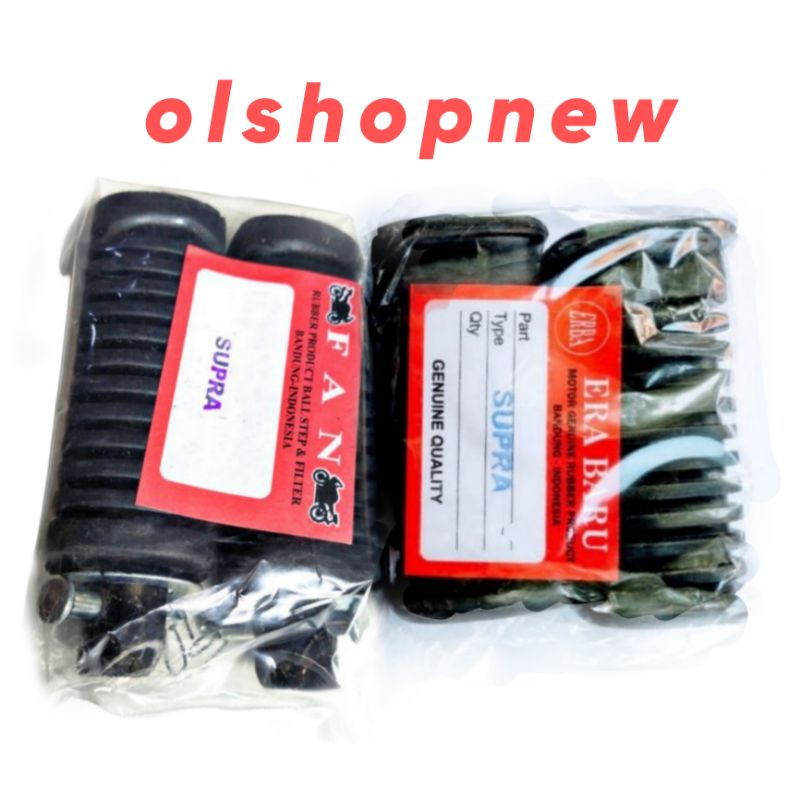 Pijakan Kaki Footstep Step Depan Belakang Karet HONDA Supra X Lama Fit Lama Supra X125