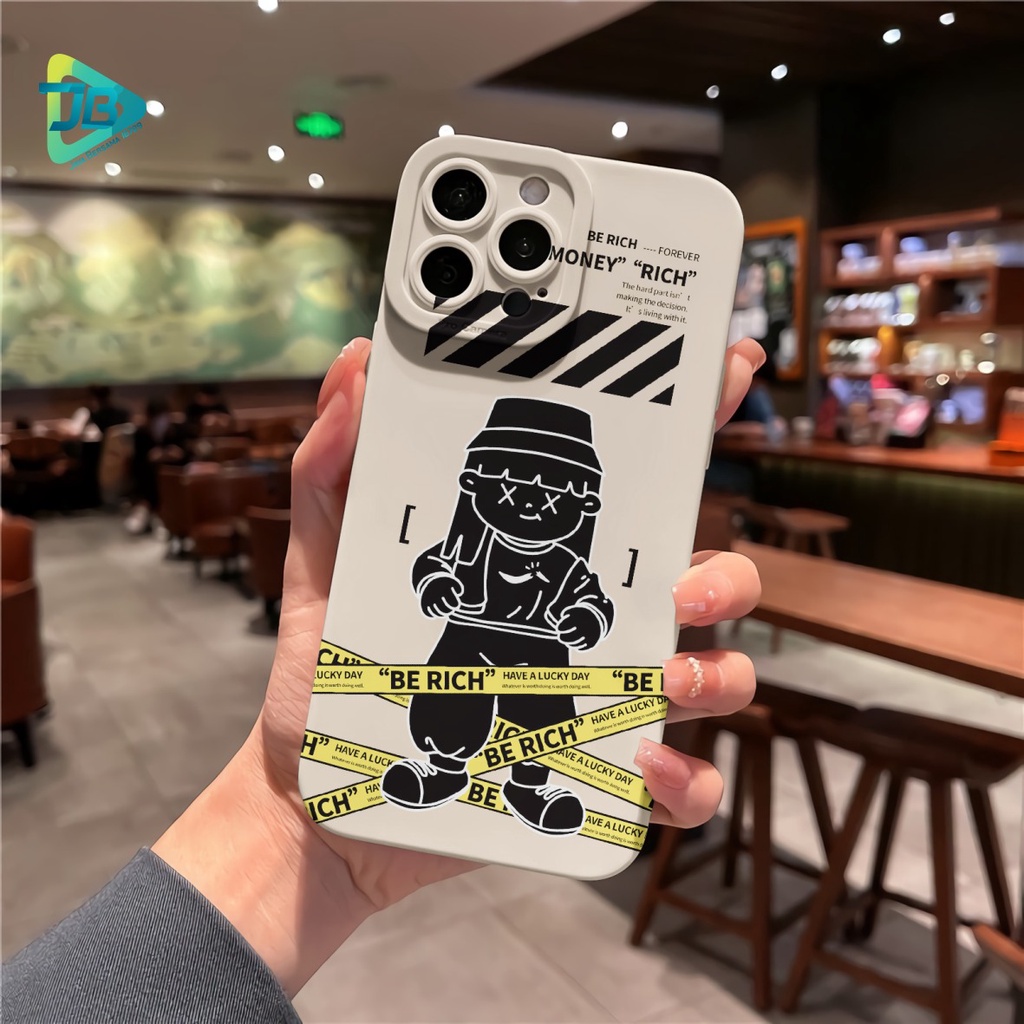 CUSTOM CASE SOFTCASE SILIKON PROCAMERA BE RICH CUSTOM XIAOMI REDMI 6A 8 8A PRO 9 9A 9C 10A NOTE 8 9 10 10S POCO M3 M4 JB6920