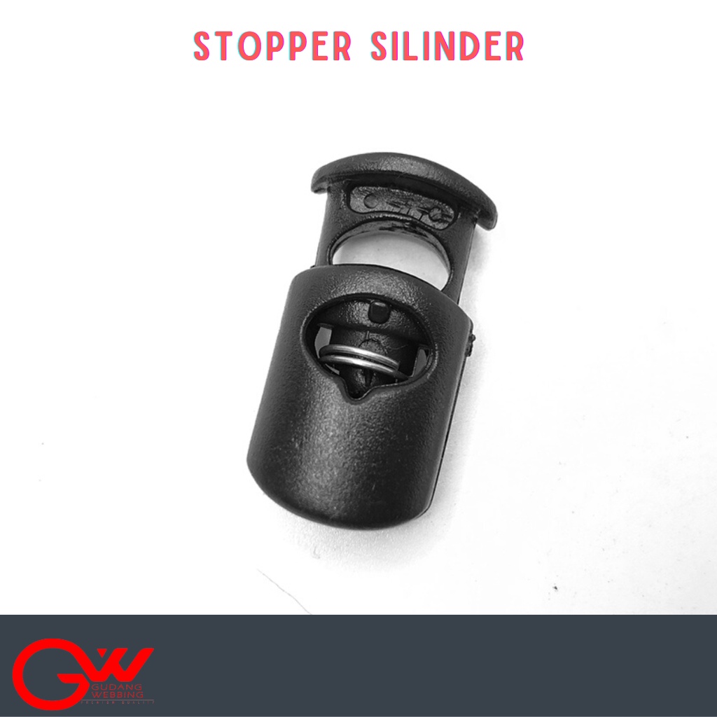 stopper tali 1 lubang / STOPPER SILINDER 1 LUBANG