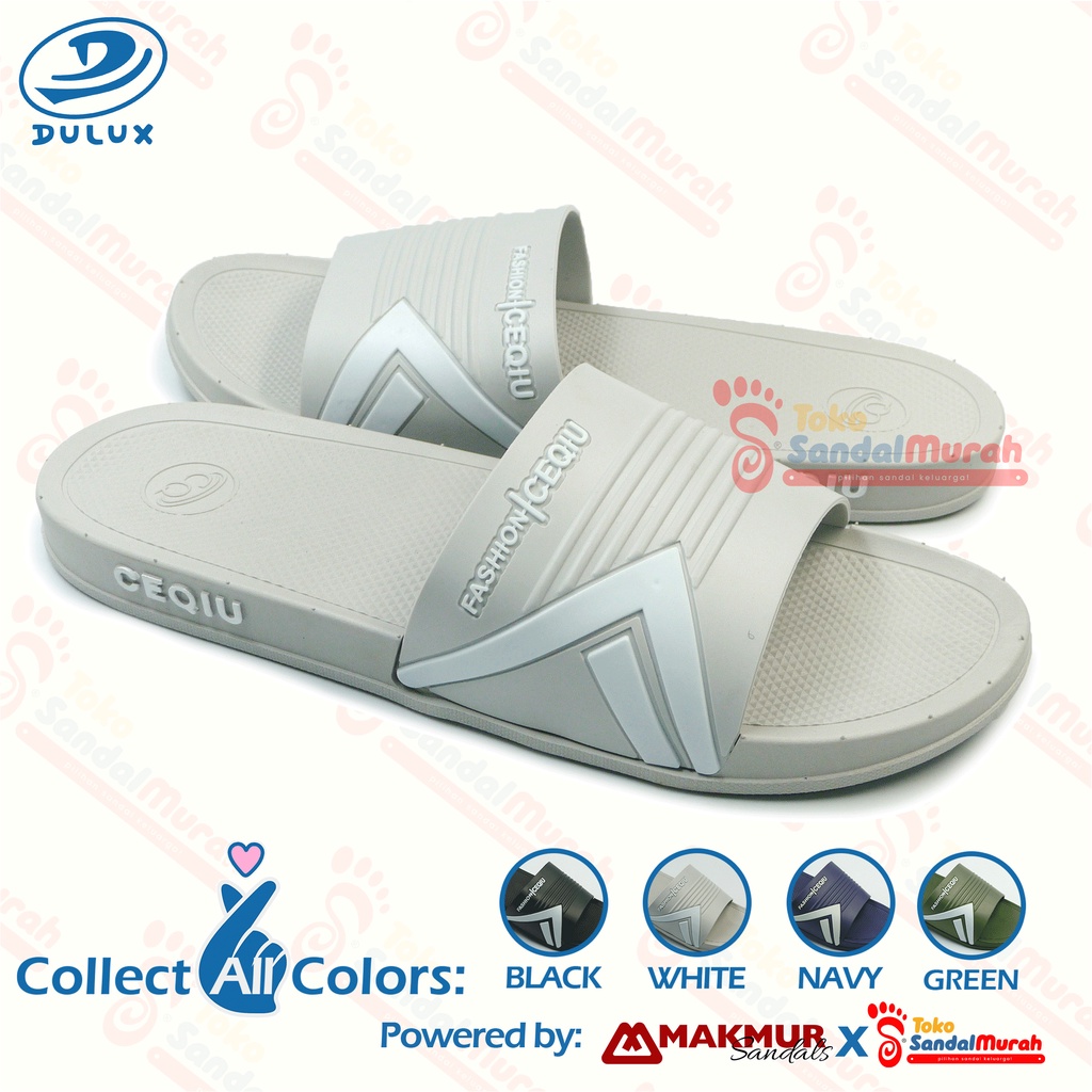 Toko Sendal Murah - Sandal Flat Karet Pria Uk 36-43 / Sandal Slip On Pria / Sandal Slop Pria Casual / Sandal Slop Pria Terbaru / Sandal Slop Pria Bahan Tebal / Sandal Slop Pria Dewasa / [ Toko Sendal Murah CQ 091 A ]