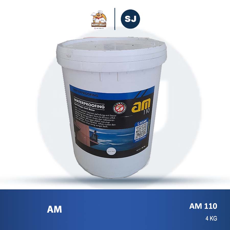 AM 110 WATERPROFING 20kg / CAT ANTI BOCOR / PELAPIS TEMBOK LUAR
