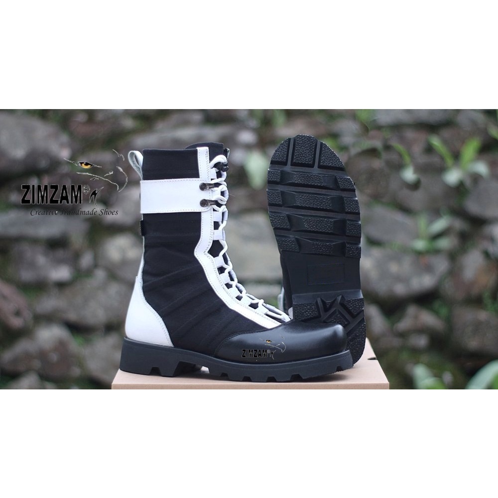 Sepatu Provost Ninja PDL TNI PDL Polisi Provost PM SR Kulit Asli Termurah