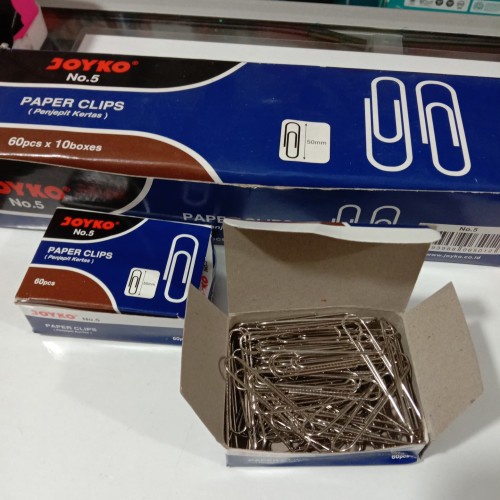 

PAPER CLIP JOYKO NO 5 PENJEPIT KERTAS KLIP JOYKO