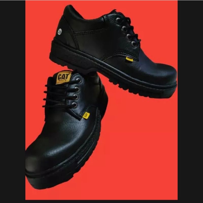 Sepatu Safety Pria sepatu safety Ujung Besi sepatu Safety kerja Warna Hitam Sepatu  Safety Pria