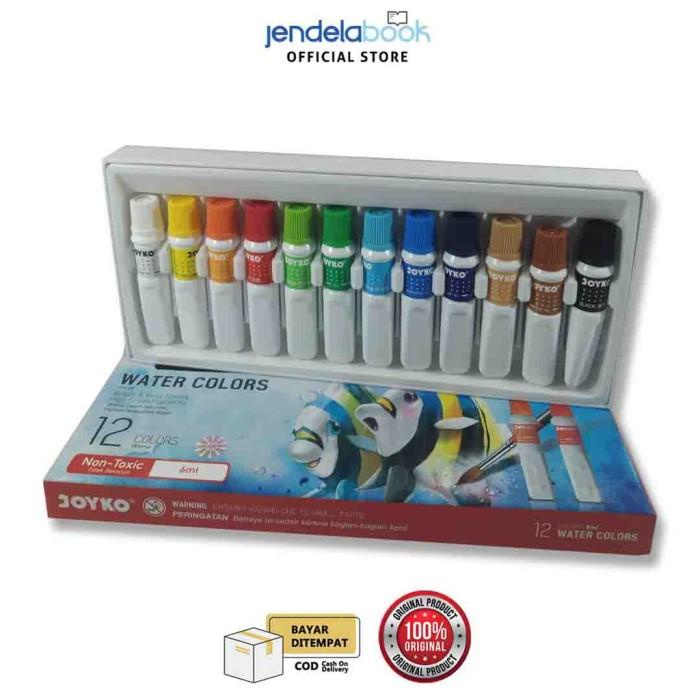 

Cat Acrylic Dan Water Colour Titi Joyko Isi 12 Warna Atk