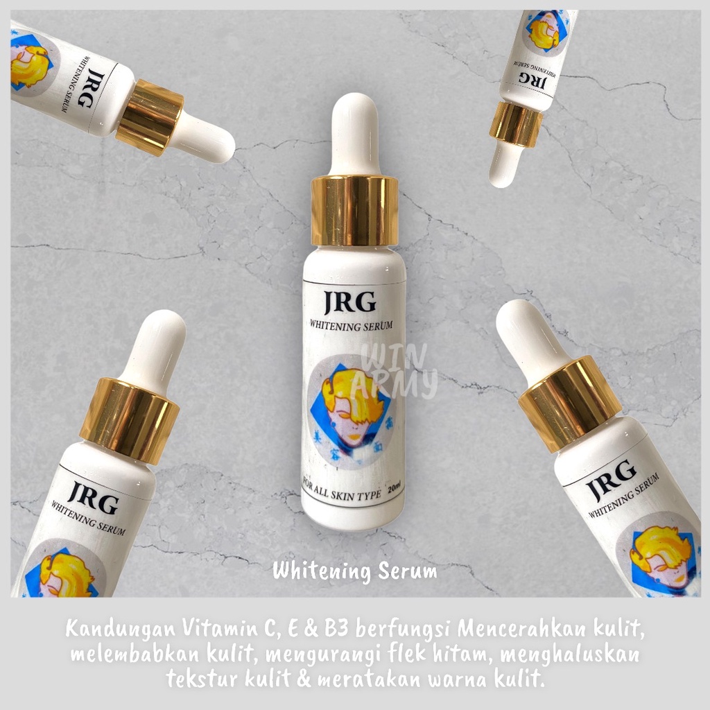 PAKET JRG ORII CREAM MALAM CREAM SIANG DAN SERUM WHITENING