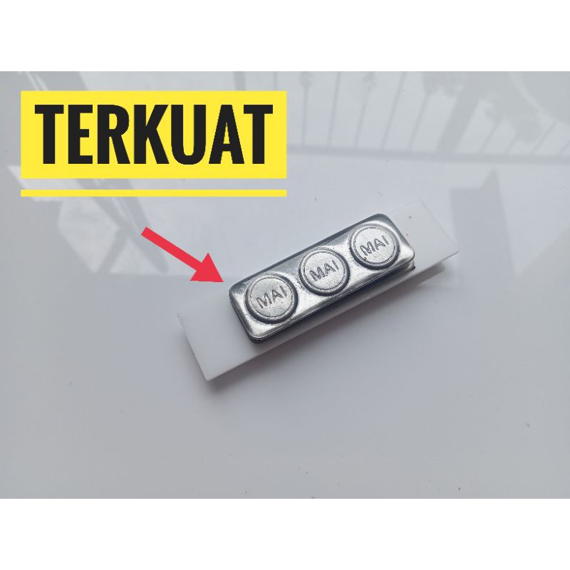 Name Tag Super Tebal dengan Magnet Terkuat