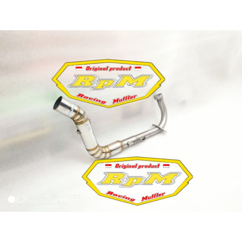 pipa leher Knalpot inlet 38mm Mio Sporty - Mio smail - Fino karbu - Mio Soul