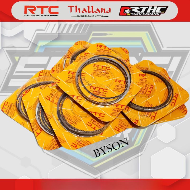RTC RING SEHER BYSON / RING PISTON BYSON OS &quot;STD&quot;50&quot;