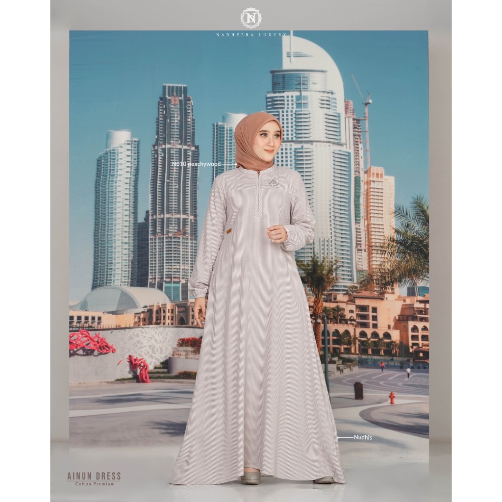 Terlaris Terbaru || Bisa COD || Drees Terbaru || Rekomendasi baju couple Ainun Dress Mom ORI by Nadh