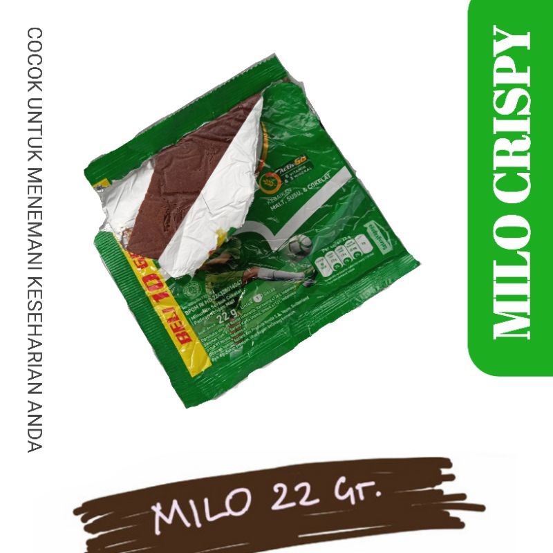 

milo crispy