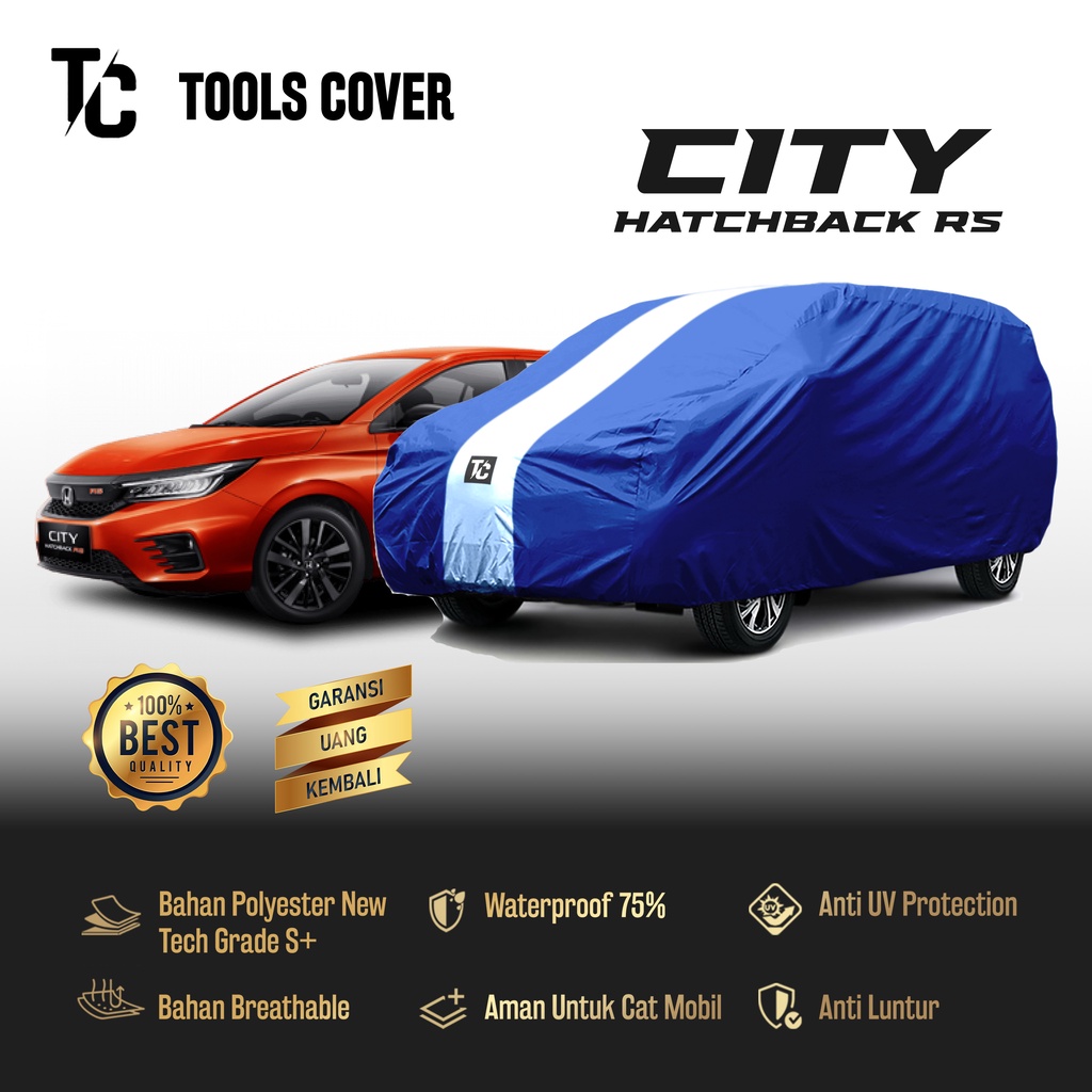 Body Cover Mobil Honda City Hatchback RS 2022 2023 / Selimut / Sarung Mobil City Hatchback Penutup O
