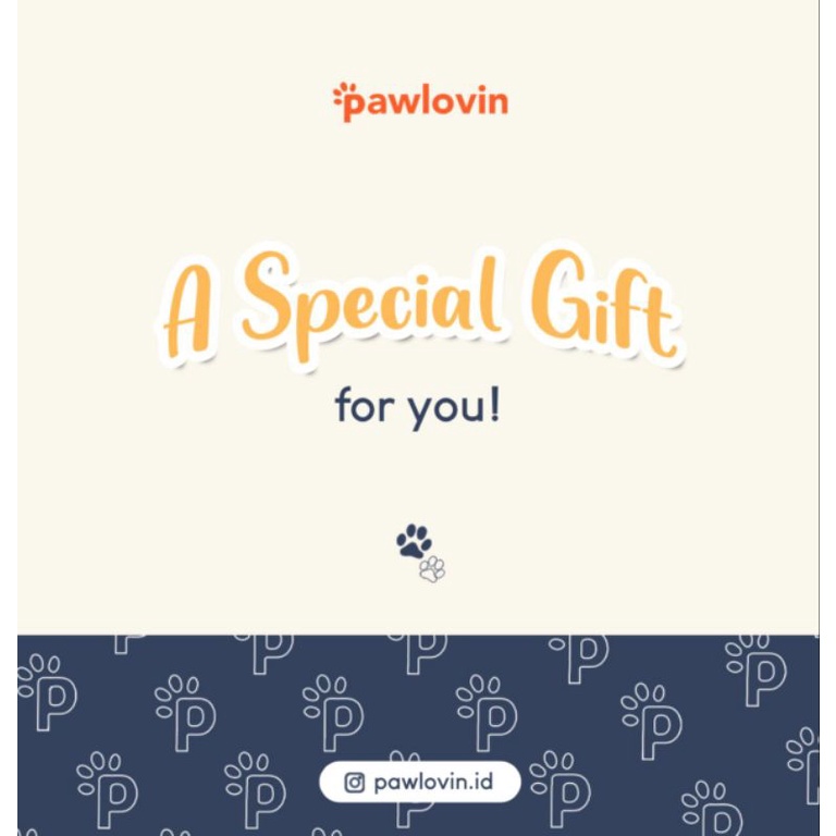 PAWLOVIN- Gift Box + Greetings Card