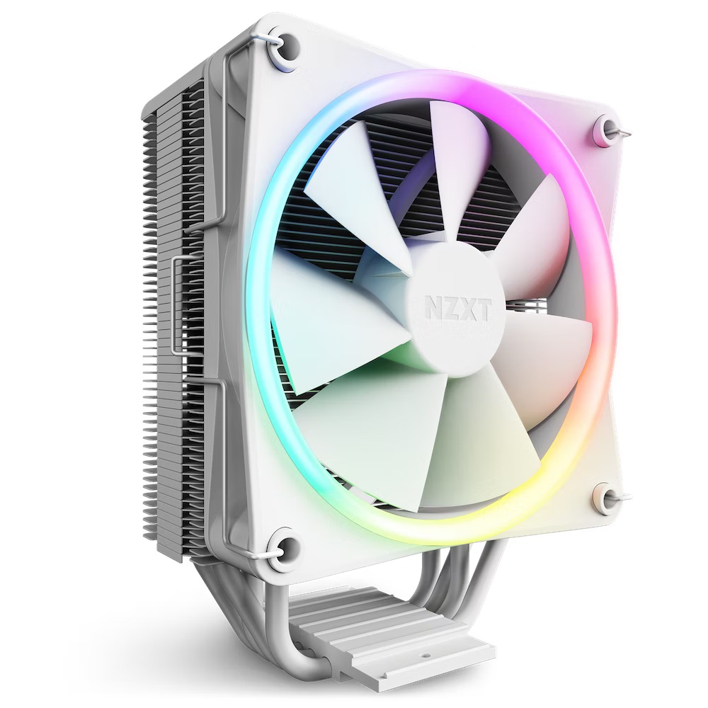 NZXT T120 RGB CPU Air Cooler - White