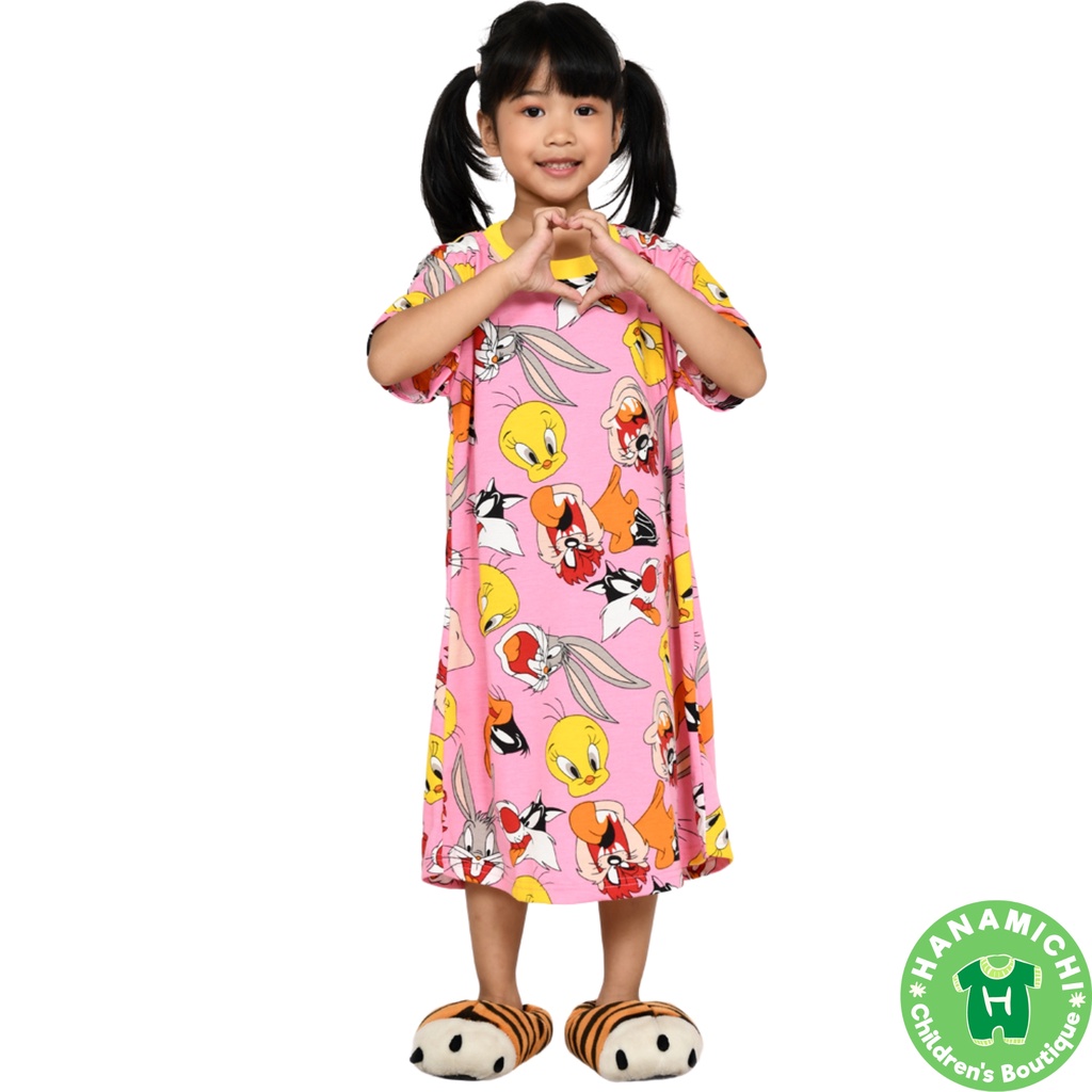 Hanamichi AMBAR Dress Anak Lengan Pendek