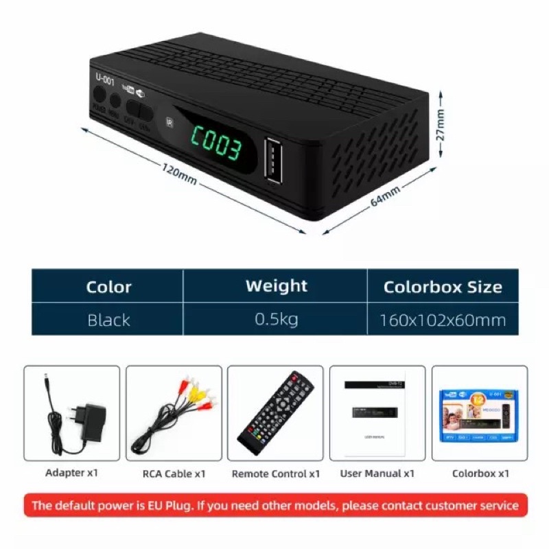 stb set top box dvb t2 receiver tv digital