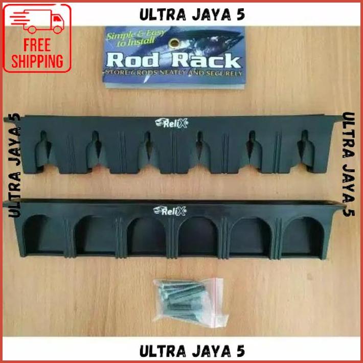 Relix Nusantara Rod Rack - Tempat Rak Joran Terbaik Dikelasnya