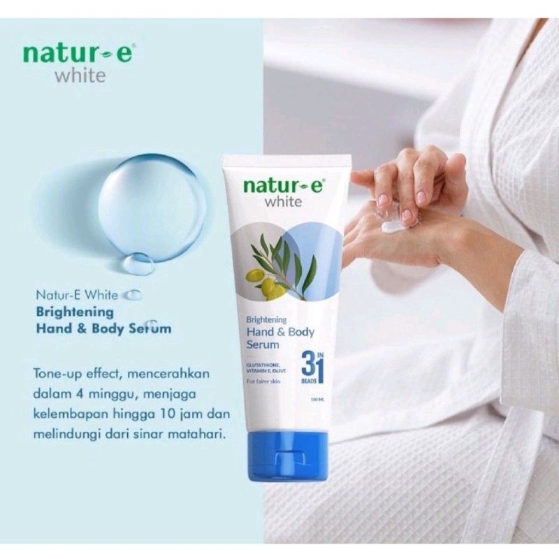 NATUR-E HAND BODY SERUM 180ML 3IN1 BEADS - HAND &amp; BODY LOTION NATUR E