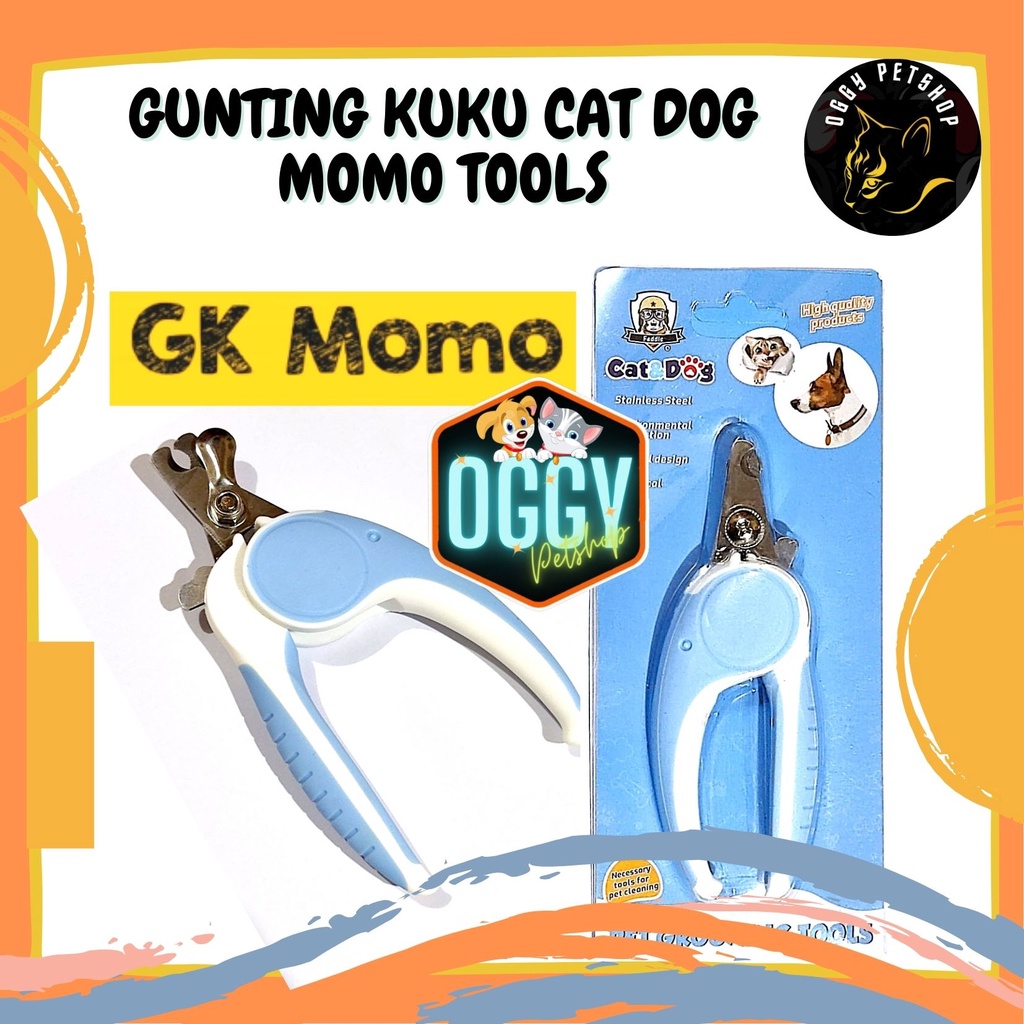 Gunting Kuku Momo Tools Untuk Cat Dog Pet Nail Grooming