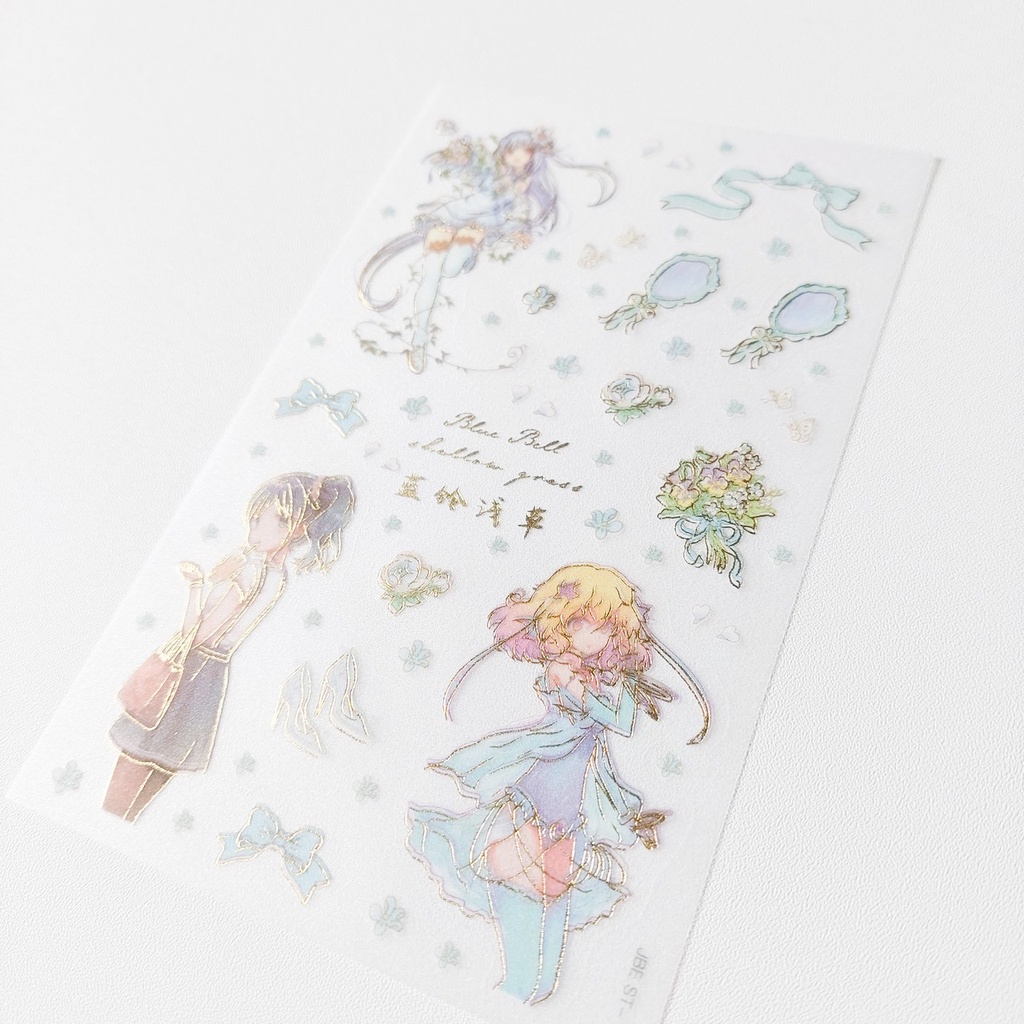 JRN021 – Deco Sticker Fairy Anime Cute Bear Animal Dairy Journal Scrapbook Label