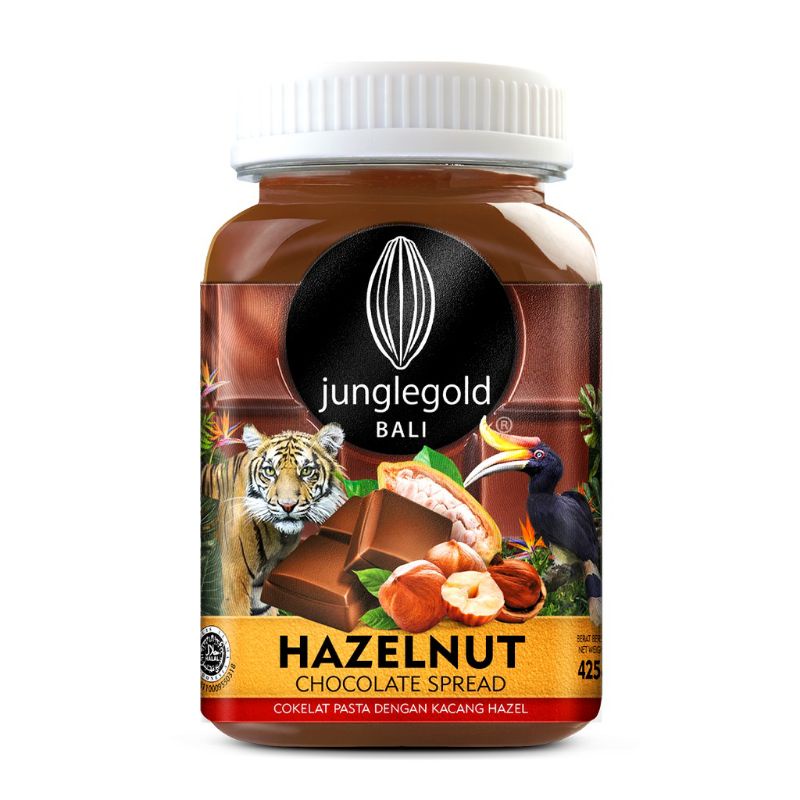 

Junglegold Chocolate Huzelnut/Chocolate Cashew Spred 425g