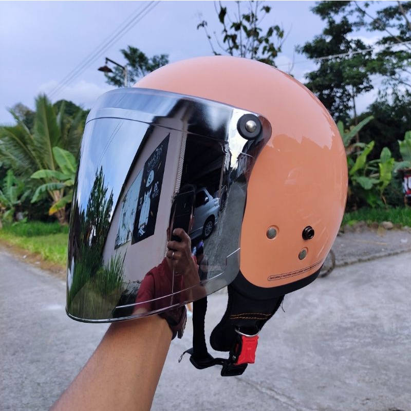 HELM CLASSIC KACA DATAR SNI