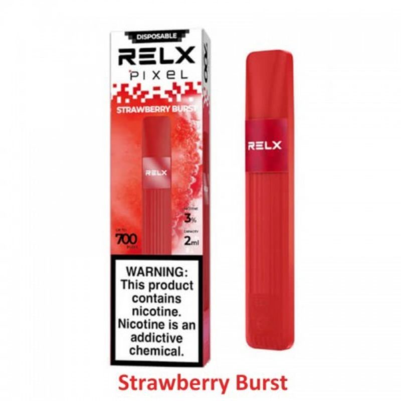 Relx Pixel Disposable Bar - Strowberry Burst